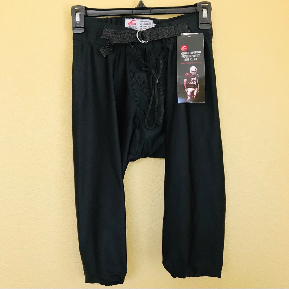 Black Cramer Football knee high pants
